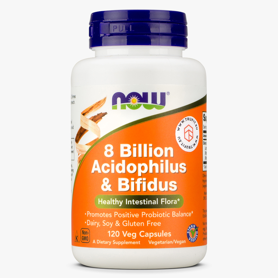 Now Foods 8 Billion Acidophilus Bifidus Positive Probiotic