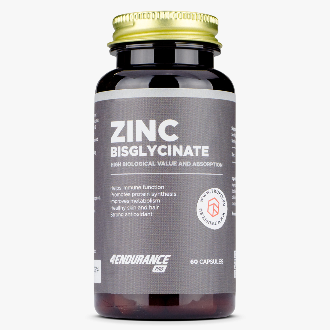 4Endurance Pro Zinc Bisglycinate Power up your health TRU·FIT