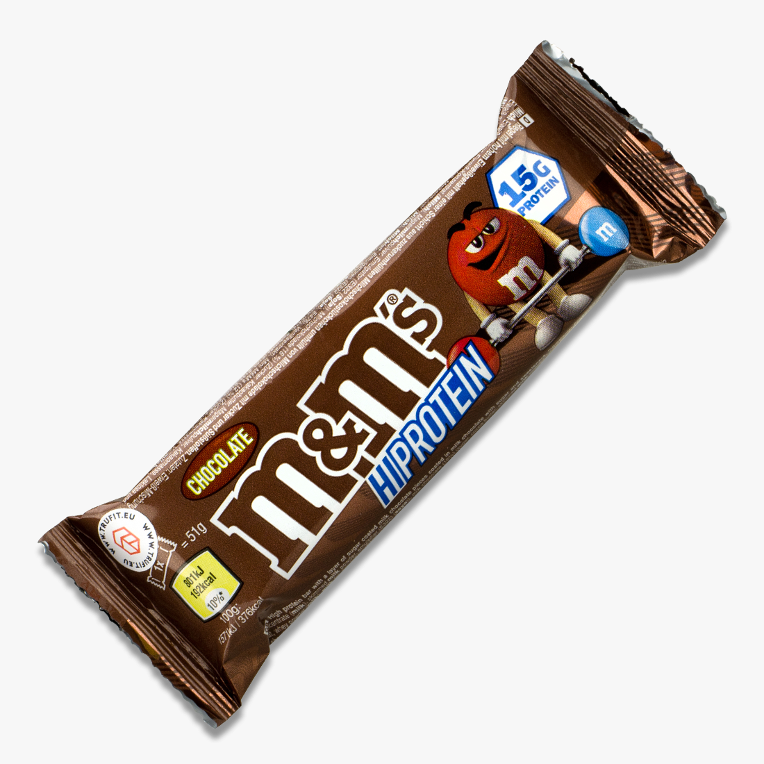 m&m dark chocolate bar
