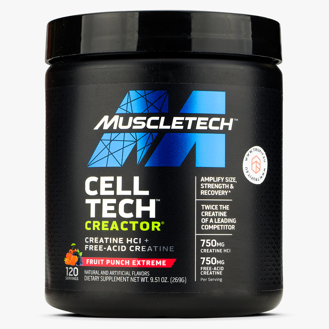 Muscletech Cell Tech Creactor Highly Dosed Creatine Powder Tru·fit 3878