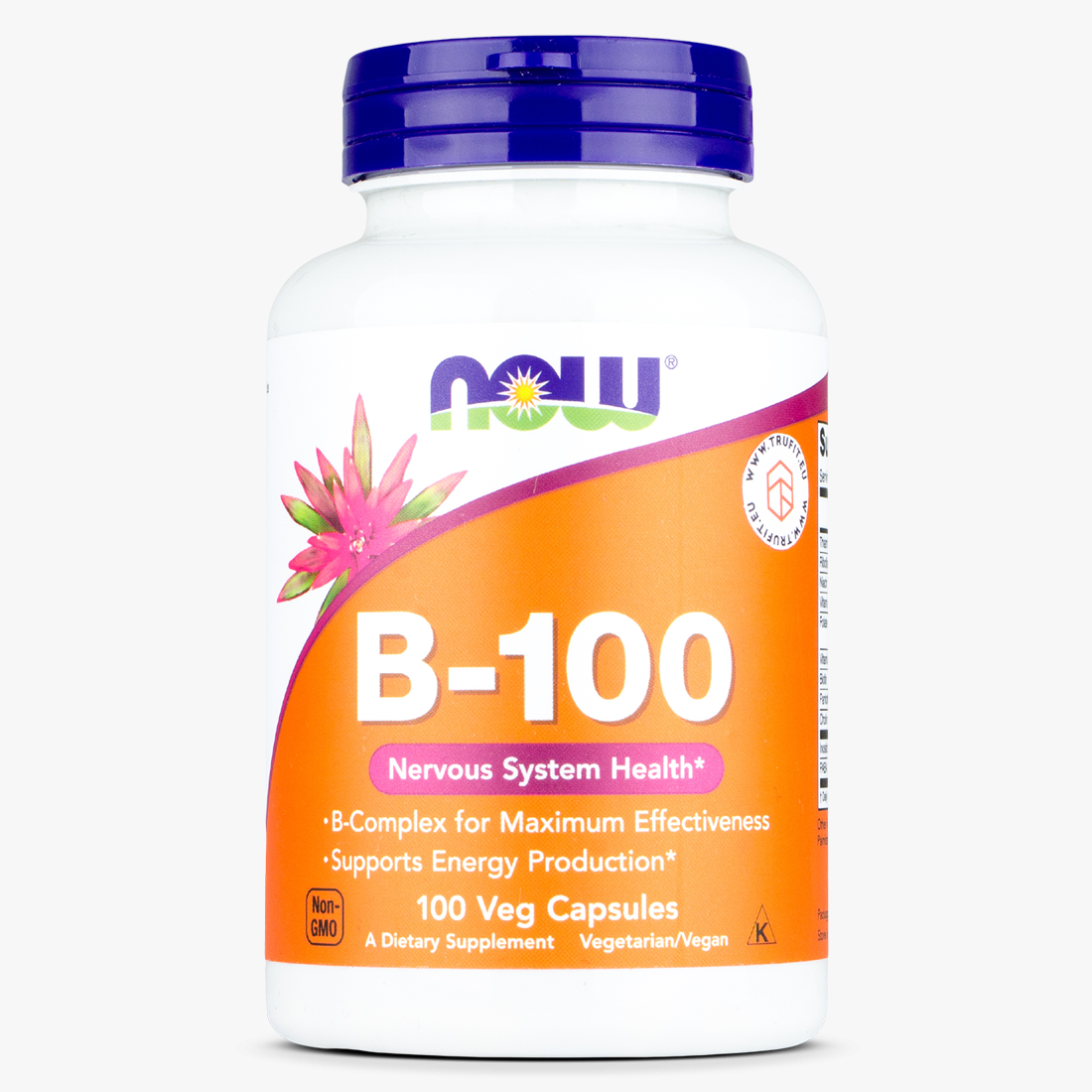 Now Foods - Vitamin B-100 - Nervous system health - TRU·FIT