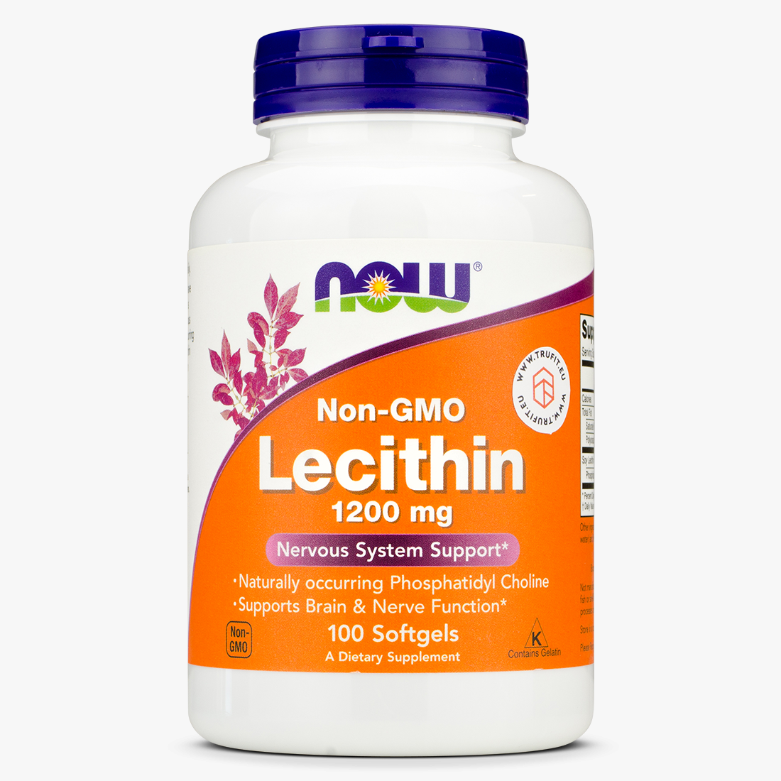 Now Foods - Lecithin 1200 mg - Nervous System Support - TRUFIT.eu