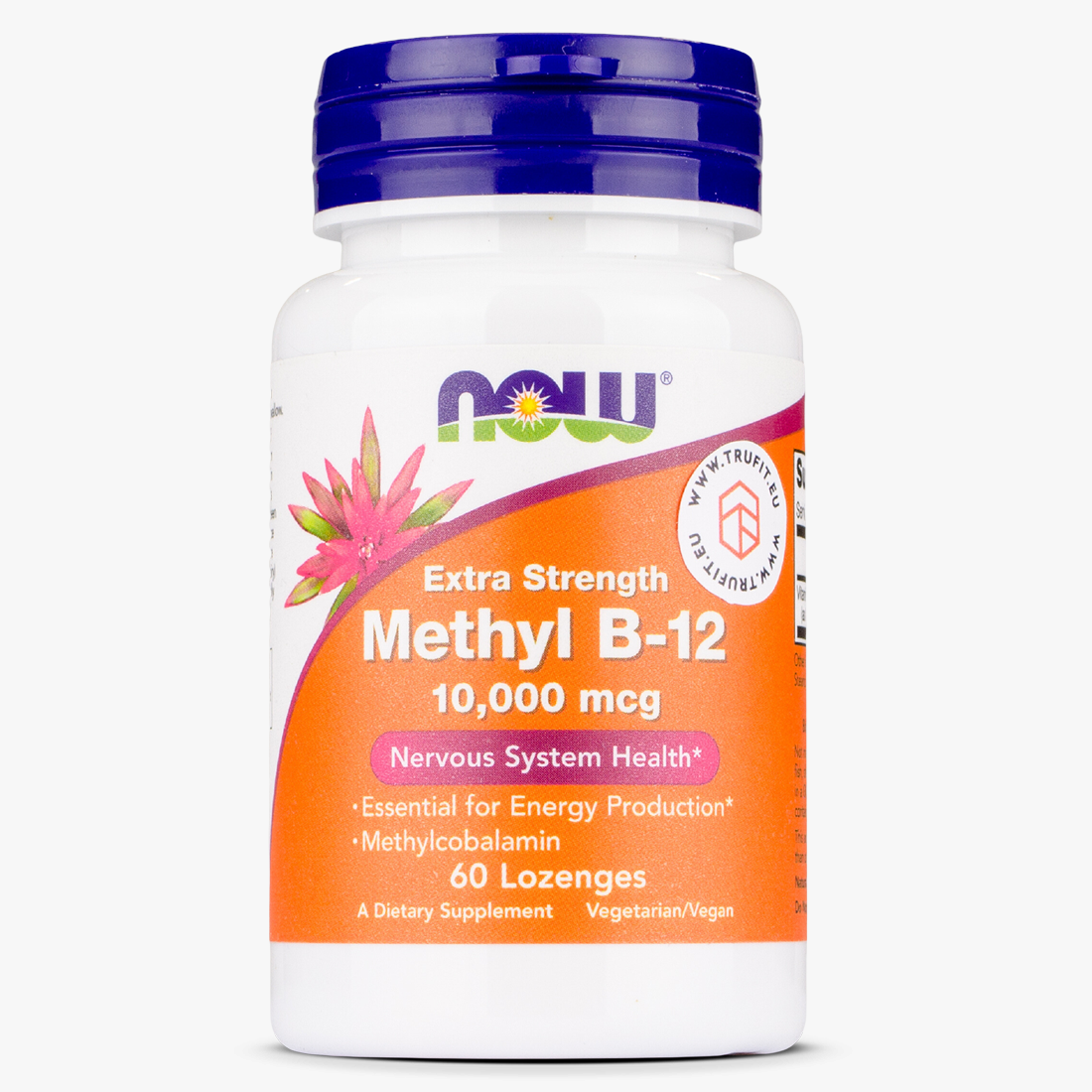 Now Foods Methyl B12 10000 Mcg Nervous System Health TRU FIT   Copyright Www.trufit.eu 1100 Now Foods Methyl B 12 10000 60lozanges Image 1 