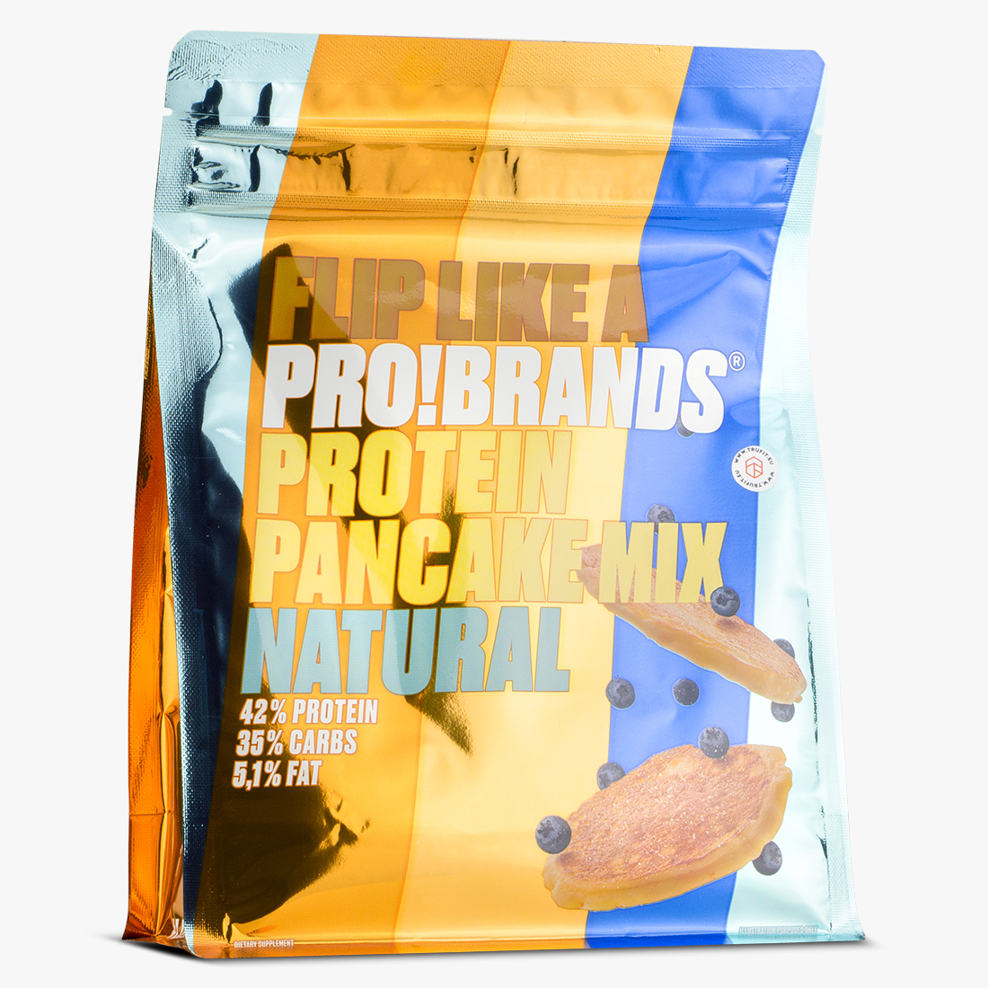 Pro!Brands - Protein Pancake Mix - Quick & healthy breakfast - TRU·FIT