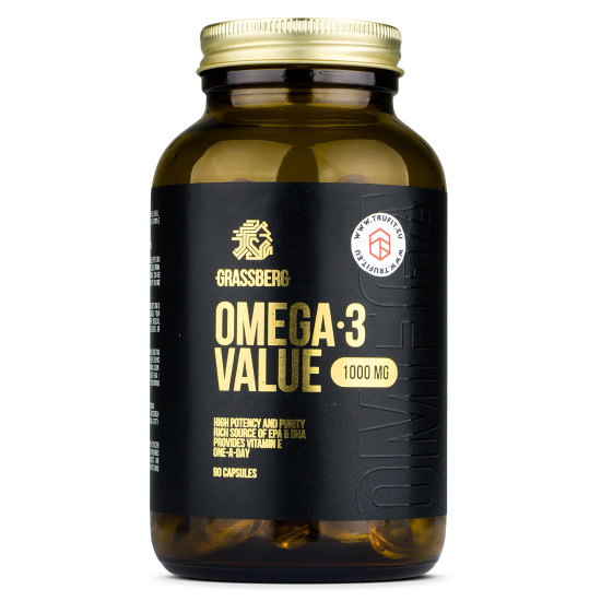 Grassberg - Omega 3 Value 1000 mg