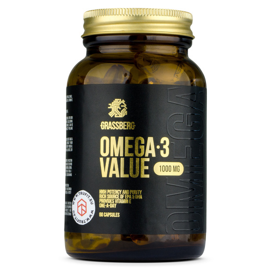 Grassberg - Omega 3 Value 1000 mg