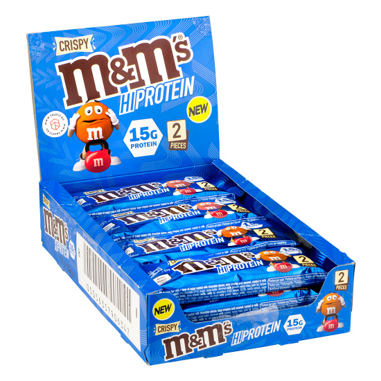 Mars Protein - M&M's Crispy High Protein Bar - High protein & low sugar  snack - TRU·FIT