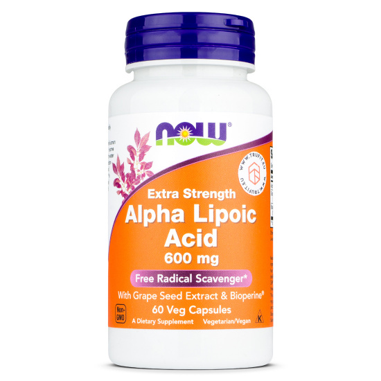 Now Foods - Alpha Lipoic Acid 600mg