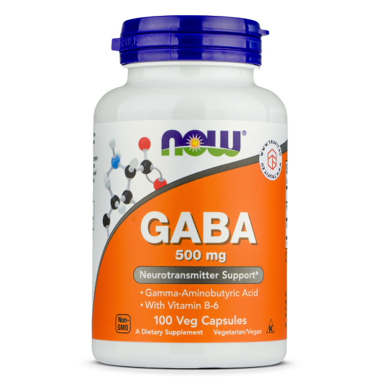 Now Foods - Gaba 500 mg 