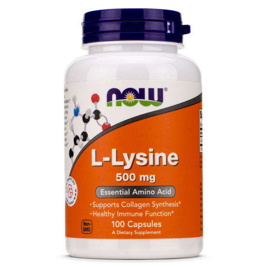 Now Foods - L-Lysine 500 mg - TRU·FIT