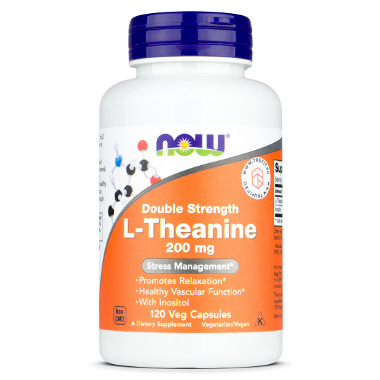 Now Foods - L-Theanine 200mg