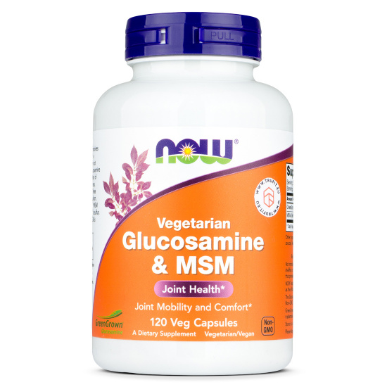 Now Foods - Glucosamine & MSM Vegetarian