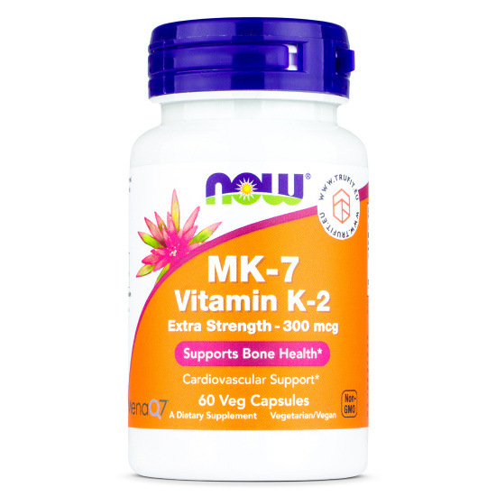 Now Foods - MK-7 Vitamin K-2 Extra Strength 300 mcg