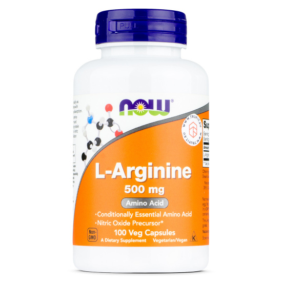 Now Foods - L-Arginine 500 mg