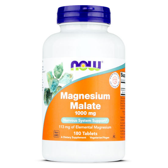 Now Foods - Magnesium Malate 1000 mg