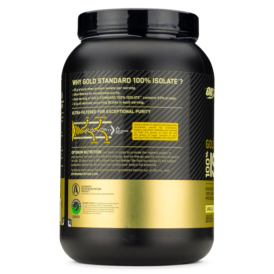 Optimum Nutrition Gold Standard 100% Whey Isolate 930g - 31 servings