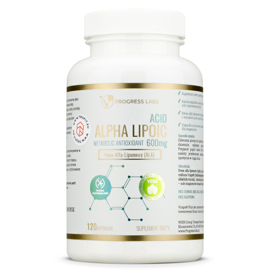 Progress Labs - Alpha Lipoic Acid 600 mg